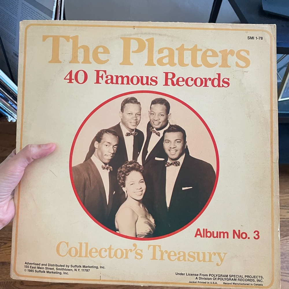 The Platters 40 Famous Records Vinyl Album
